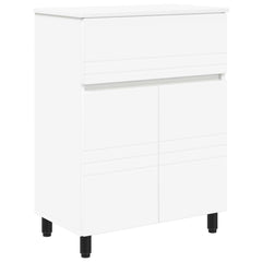 Bathroom Vanity Unit 60 x 35 x 80 cm Engineered Wood White