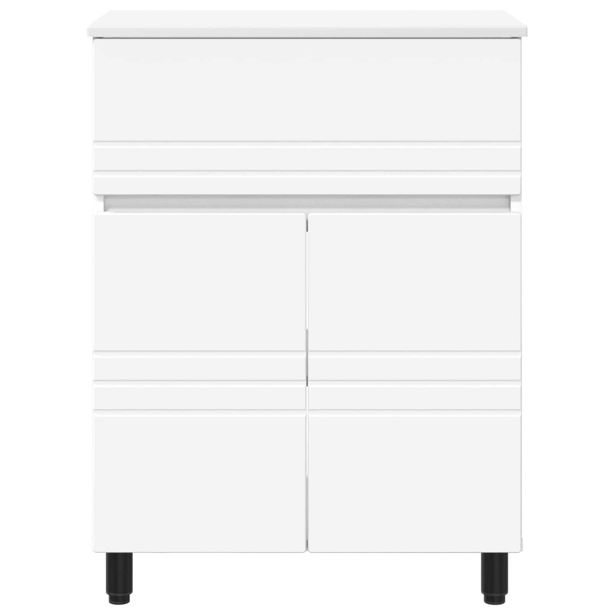 Bathroom Vanity Unit 60 x 35 x 80 cm Engineered Wood White