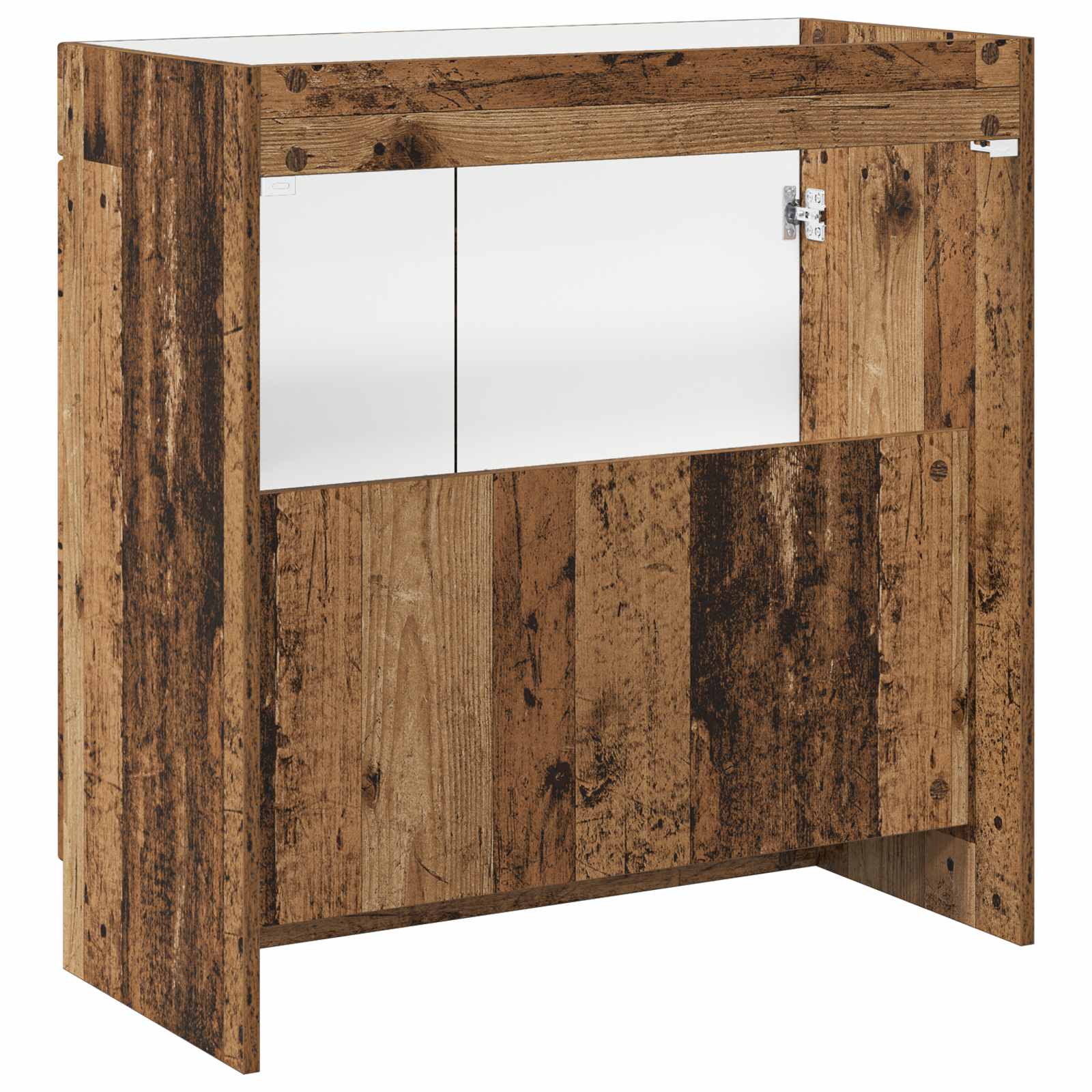 vidaXL Bathroom under Sink Cabinet Old Wood 56 x 37.5 x 81 cm 6
