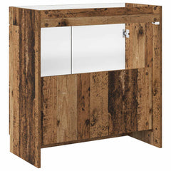 vidaXL Bathroom under Sink Cabinet Old Wood 56 x 37.5 x 81 cm 6