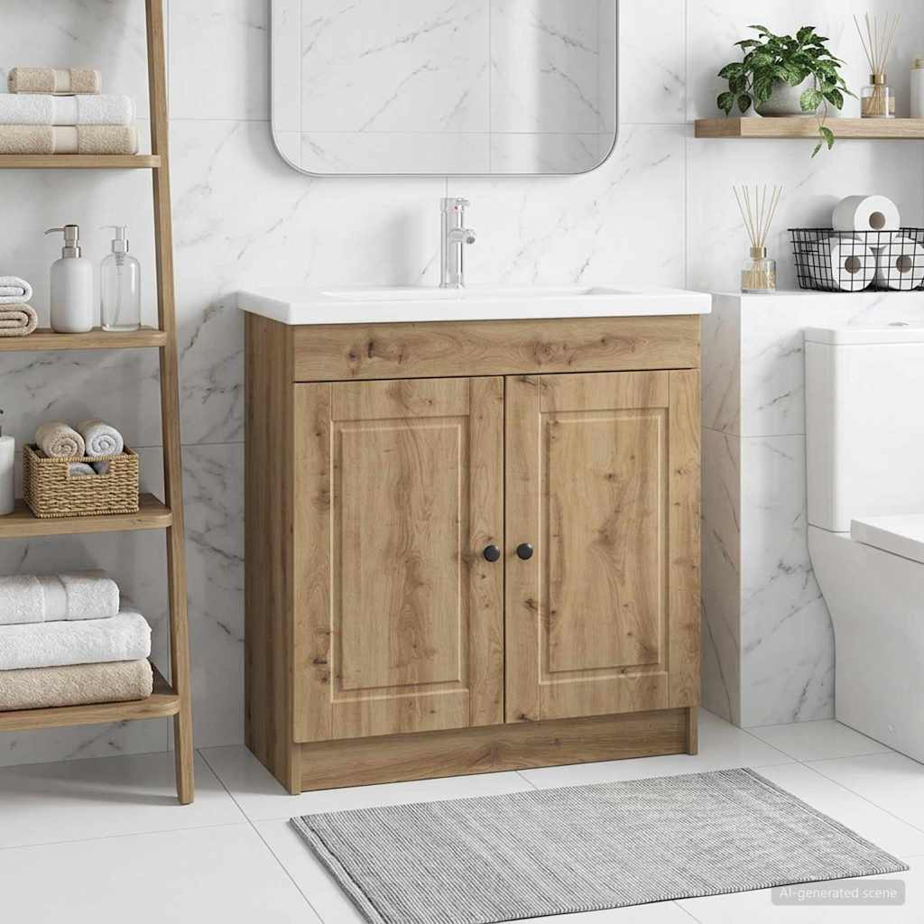 vidaXL Bathroom under Sink Cabinet
