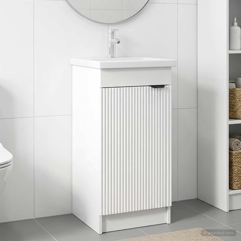 Bathroom Vanity with Sink 42 x 40 x 84.5 cm White