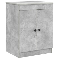 vidaXL Bathroom Cabinet Concrete Grey 54 x 41 x 70 cm Engineered Wood 2