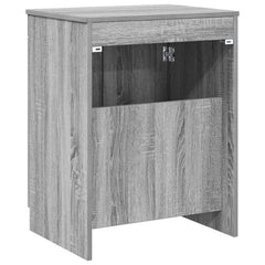 vidaXL Bathroom Cabinet Grey Sonoma 54 x 41 x 70 cm Engineered Wood 6