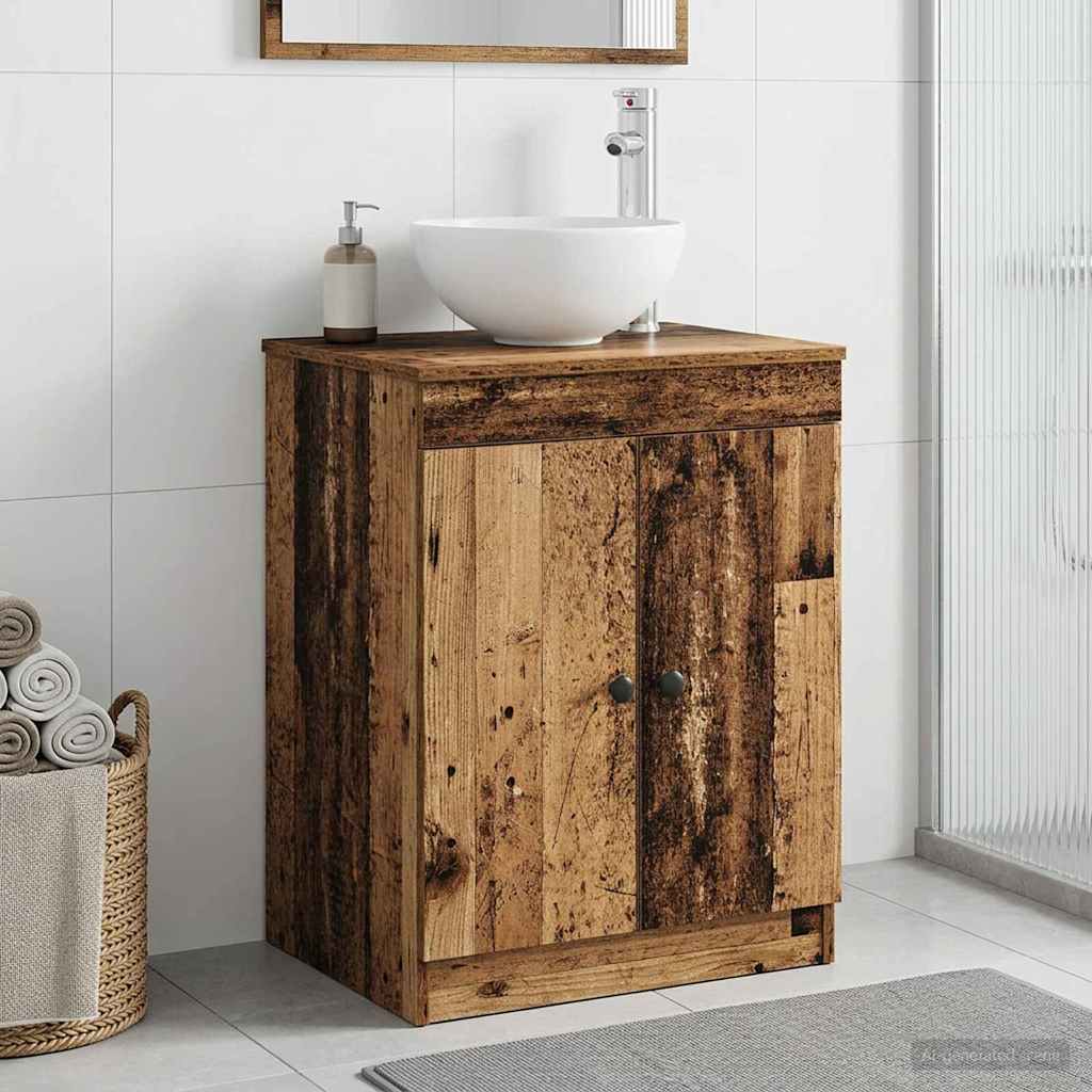 vidaXL Bathroom Cabinet 54 x 41 x 70 cm Engineered Wood