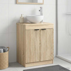 Bathroom Cabinet 54 x 41 x 70 cm Engineered Wood Sonoma oak