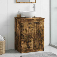 Bathroom Cabinet 54 x 41 x 70 cm Engineered Wood Smoked oak