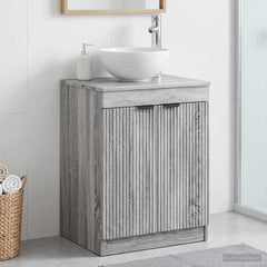 Bathroom Cabinet 54 x 41 x 70 cm Engineered Wood Grey sonoma
