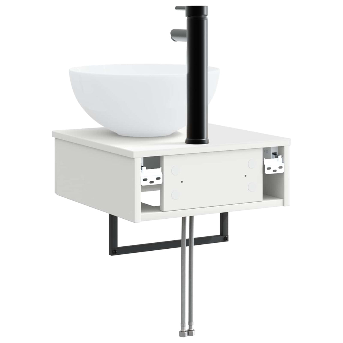 Wall-mounted Bathroom Sink Cabinet 40 x 41 x 56 cm White