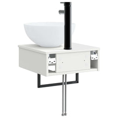 Wall-mounted Bathroom Sink Cabinet 40 x 41 x 56 cm White