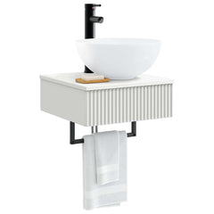 Wall-mounted Bathroom Sink Cabinet 40 x 41 x 56 cm White