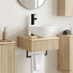 Wall-mounted Bathroom Sink Cabinet 40 x 41 x 56 cm Sonoma oak