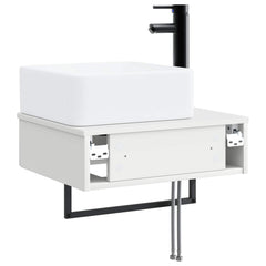 Wall-mounted Bathroom Sink Cabinet White
