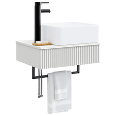 Wall-mounted Bathroom Sink Cabinet White