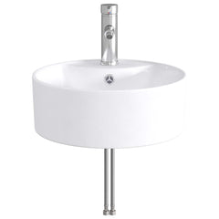 Bathroom Washbasin 40.5 x 40.5 x 15 cm Ceramic Chrome