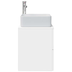 Wall-mounted Bathroom Sink Cabinet 49.5 x 41 x 80 cm White