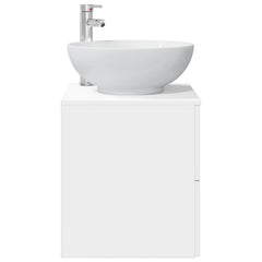 Wall-mounted Bathroom Sink Cabinet White