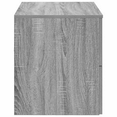 vidaXL Wall-Mounted Bathroom Cabinet Grey Sonoma 62.5 x 44.5 x 50 cm 4