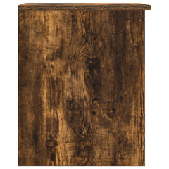 vidaXL Bathroom Cabinet In-between Smoked Oak 30 x 35 x 50 cm 5
