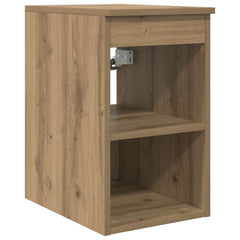 vidaXL Bathroom Cabinet In-between Artisan Oak 30 x 35 x 50 cm 2