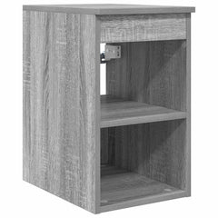 vidaXL Bathroom Cabinet In-between Grey Sonoma 30 x 41 x 50 cm 2