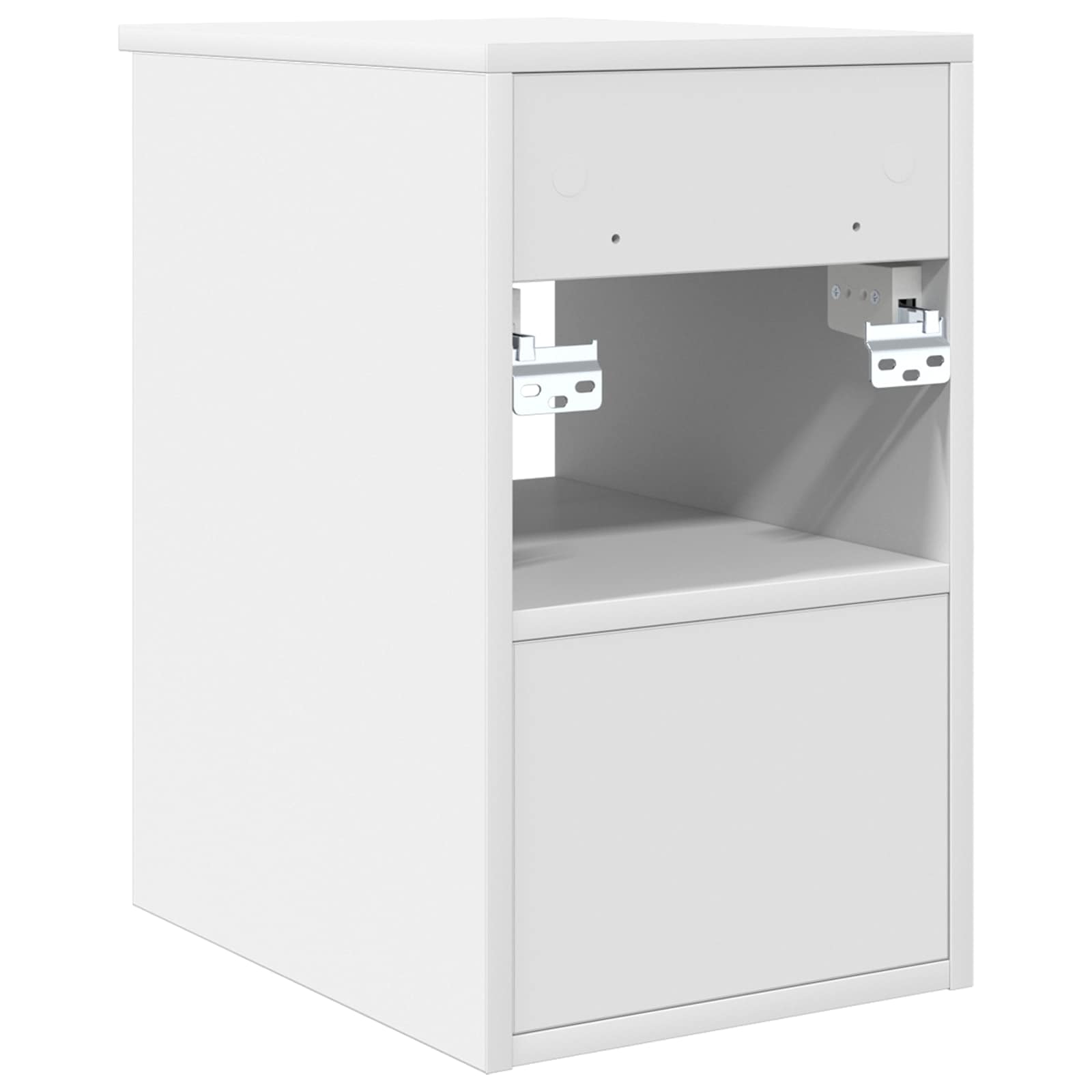 vidaXL Bathroom Cabinet In-between White 30 x 44.5 x 50 cm 6