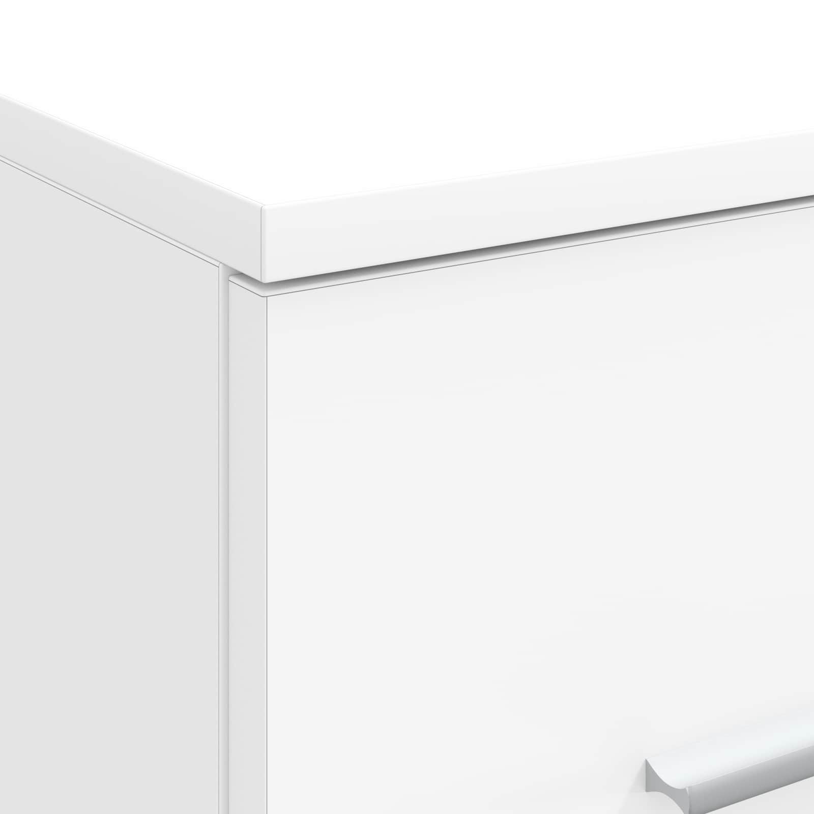 vidaXL Bathroom Cabinet In-between White 30 x 35 x 50 cm 6