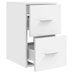 vidaXL Bathroom Cabinet In-between White 30 x 35 x 50 cm 4