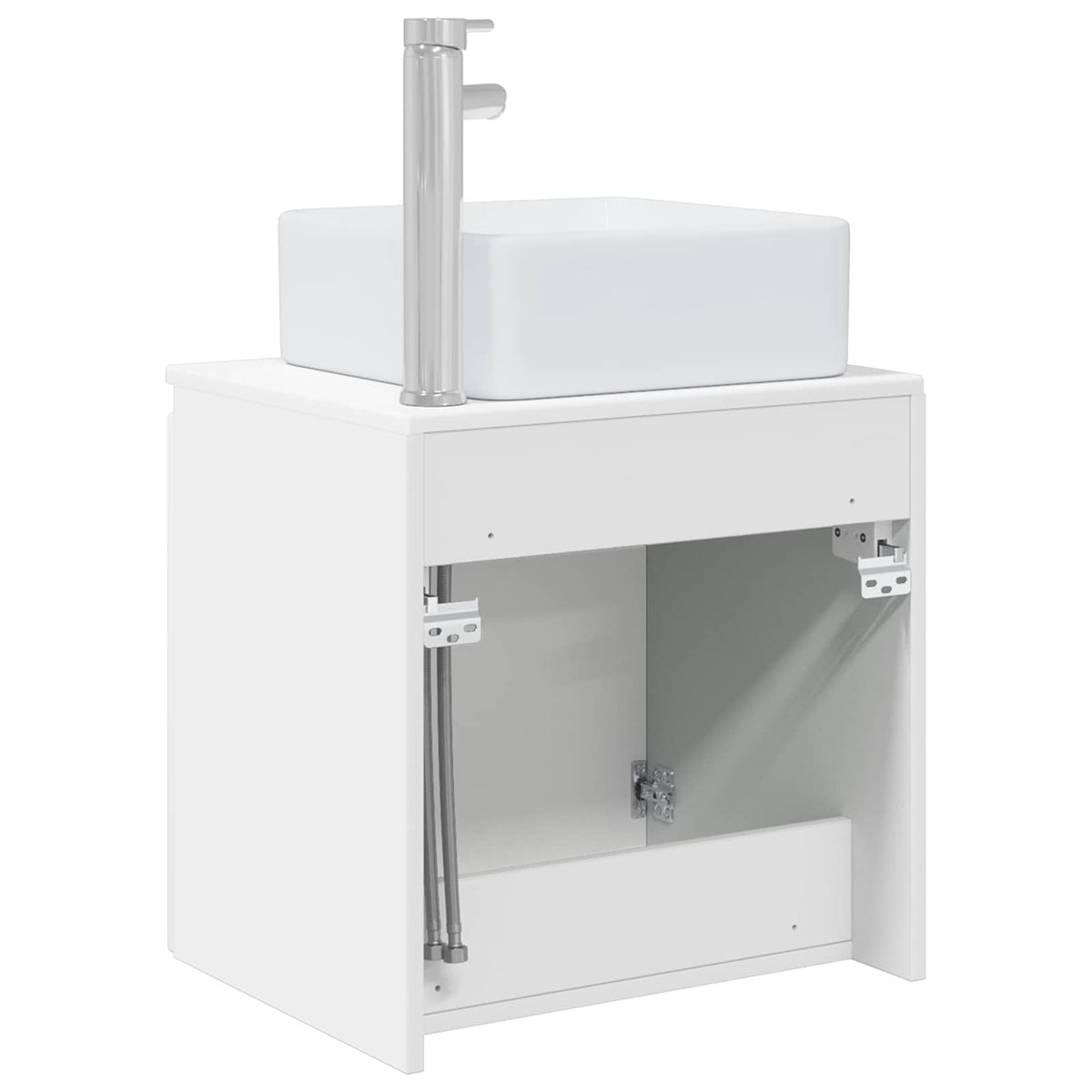 Wall-mounted Bathroom Sink Cabinet White