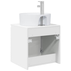 Wall-mounted Bathroom Sink Cabinet White