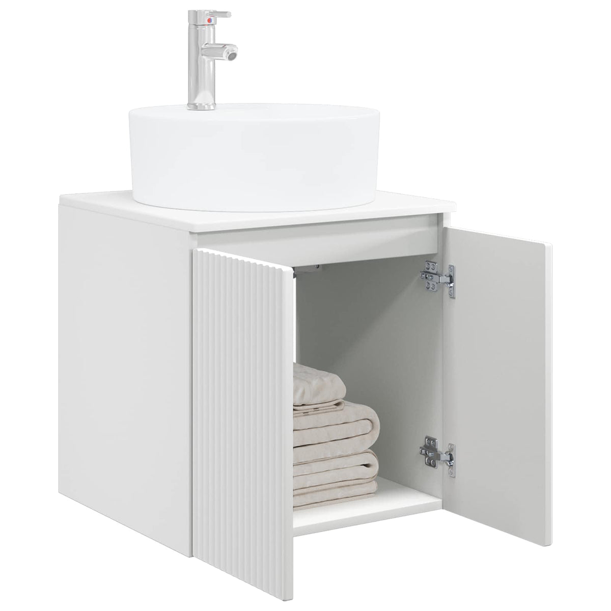 Wall-mounted Bathroom Sink Cabinet White