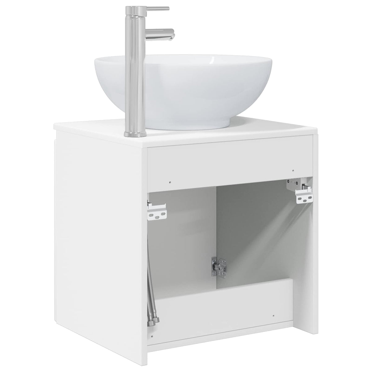 Wall-mounted Bathroom Sink Cabinet White