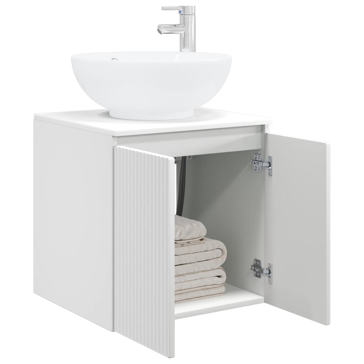 Wall-mounted Bathroom Sink Cabinet White