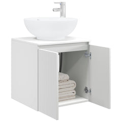 Wall-mounted Bathroom Sink Cabinet White