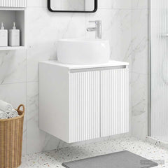 Wall-mounted Bathroom Sink Cabinet White