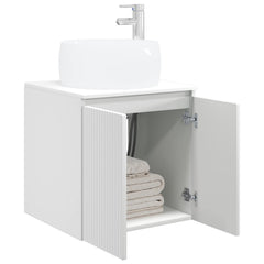 Wall-mounted Bathroom Sink Cabinet White