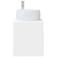 Wall-mounted Bathroom Sink Cabinet White