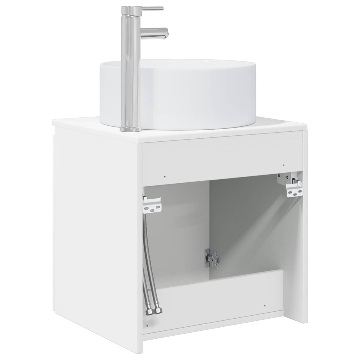 Wall-mounted Bathroom Sink Cabinet White