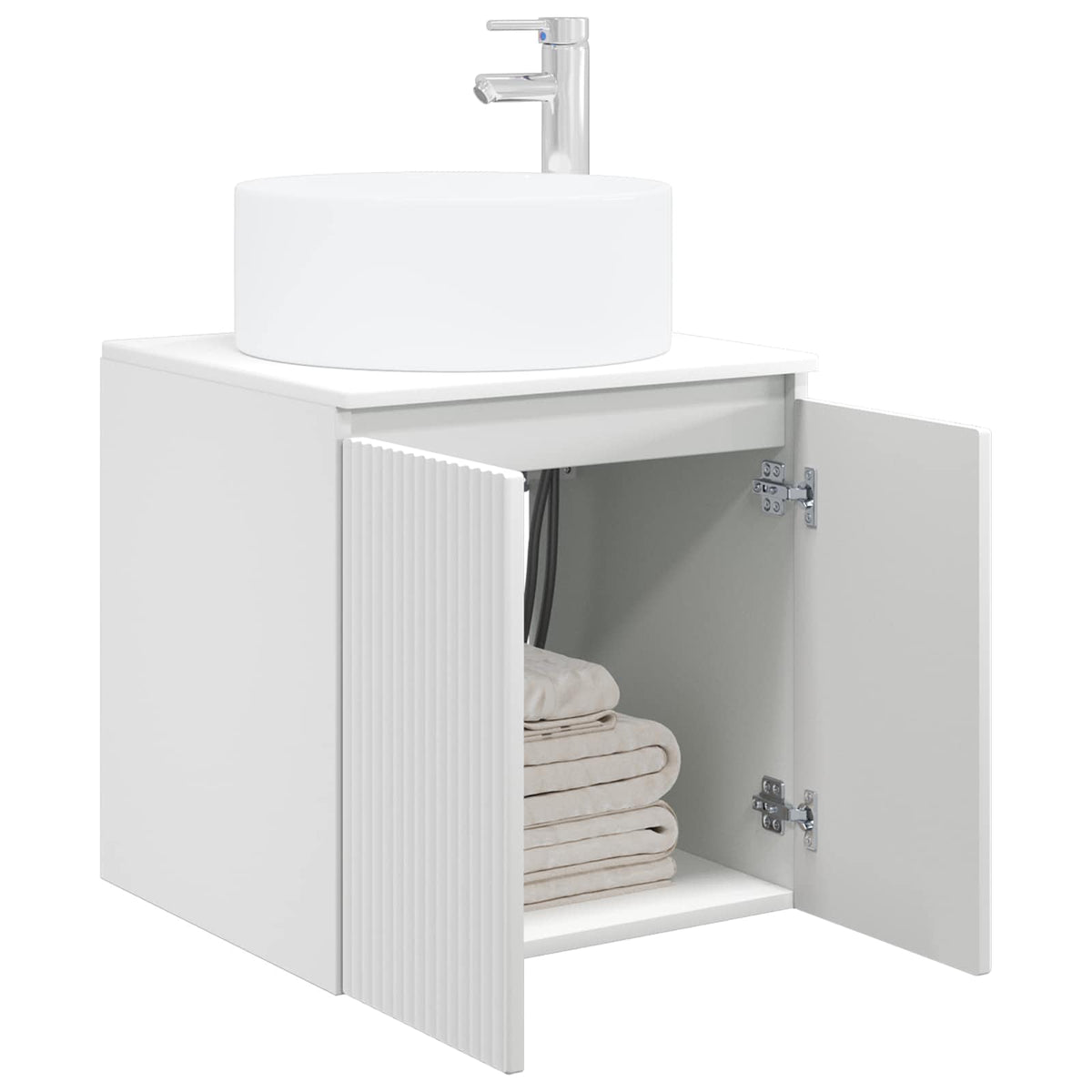 Wall-mounted Bathroom Sink Cabinet White