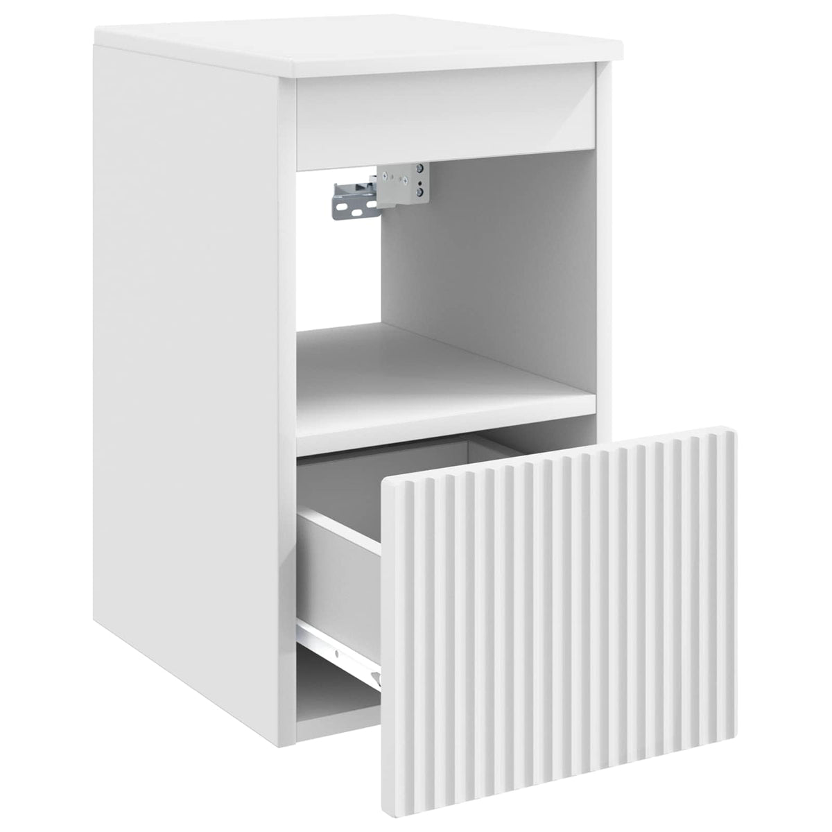 Bathroom Cabinet Engineered Wood White
