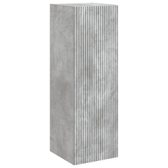 vidaXL Wall-mounted Bathroom Cabinet Concrete Grey 33 x 34.5 x 100 cm 2
