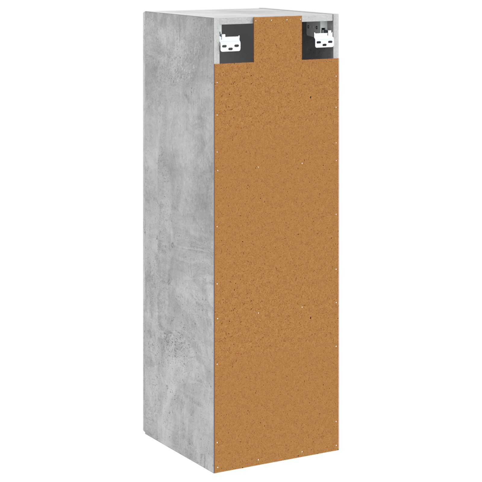 vidaXL Wall-mounted Bathroom Cabinet Concrete Grey 33 x 34.5 x 100 cm 5