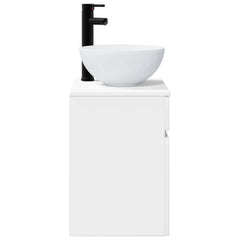 Wall-mounted Bathroom Sink Cabinet White