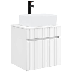 Wall-mounted Bathroom Sink Cabinet 49 x 41 x 80 cm White