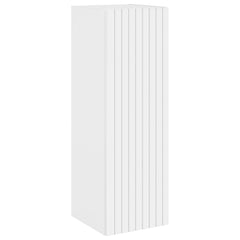 vidaXL Wall-mounted Bathroom Cabinet White 33 x 34.5 x 100 cm 2