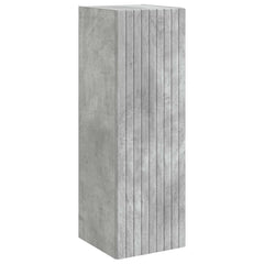 vidaXL Wall-mounted Bathroom Cabinet Concrete Grey 33 x 34.5 x 100 cm 2