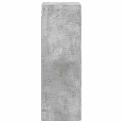 vidaXL Wall-mounted Bathroom Cabinet Concrete Grey 33 x 34.5 x 100 cm 4