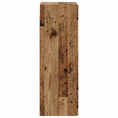 vidaXL Wall-mounted Bathroom Cabinet Old Wood 33 x 34.5 x 100 cm 4