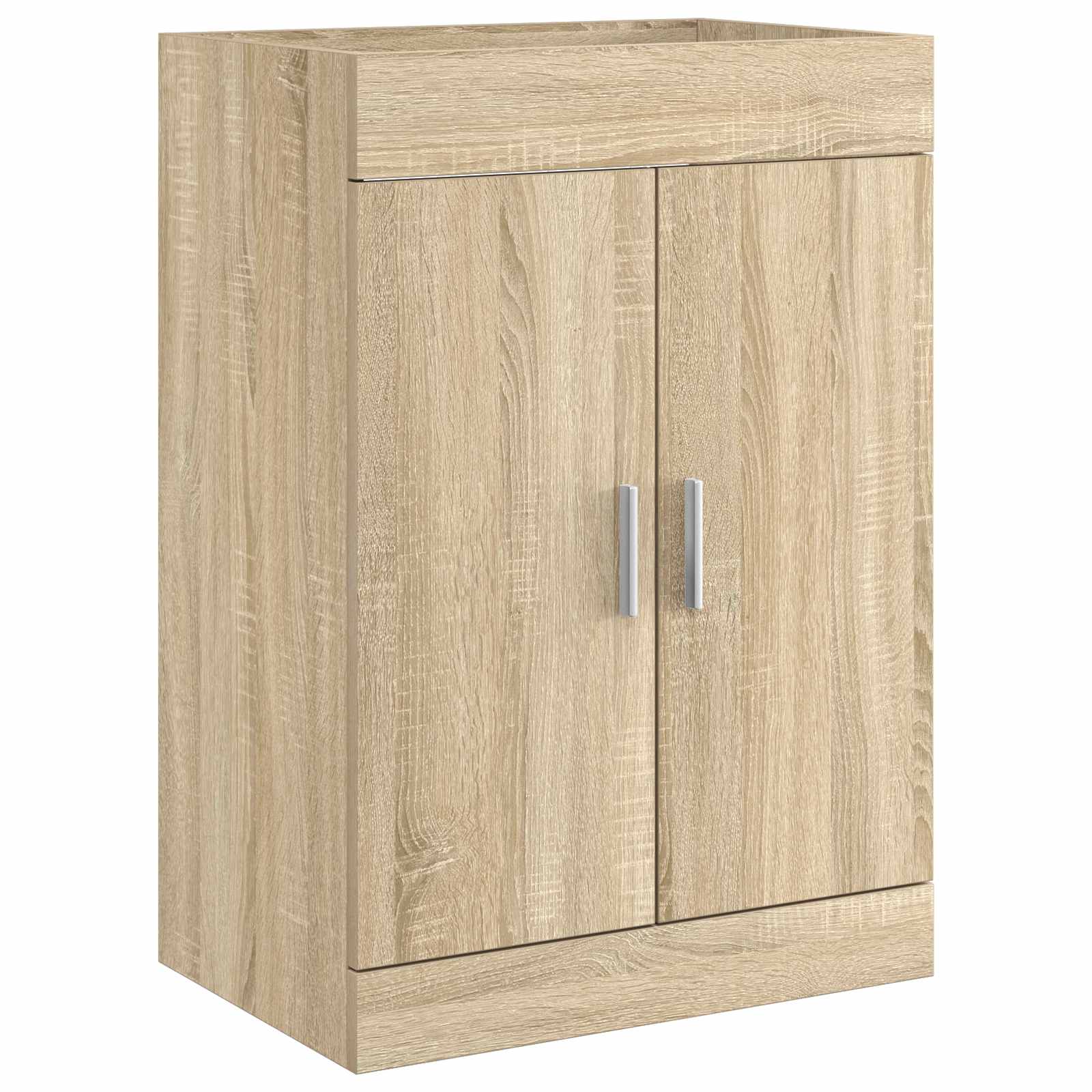 vidaXL Bathroom Under Sink Cabinet Sonoma Oak 78.5 x 37.5 x 81 cm 2