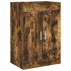vidaXL Bathroom Under Sink Cabinet Smoked Oak 78.5 x 37.5 x 81 cm 2